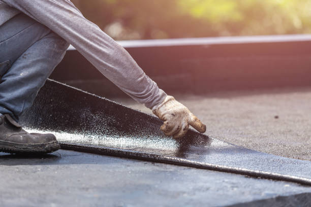 Professional Waterproofing technician working in Lawrenceville, VA